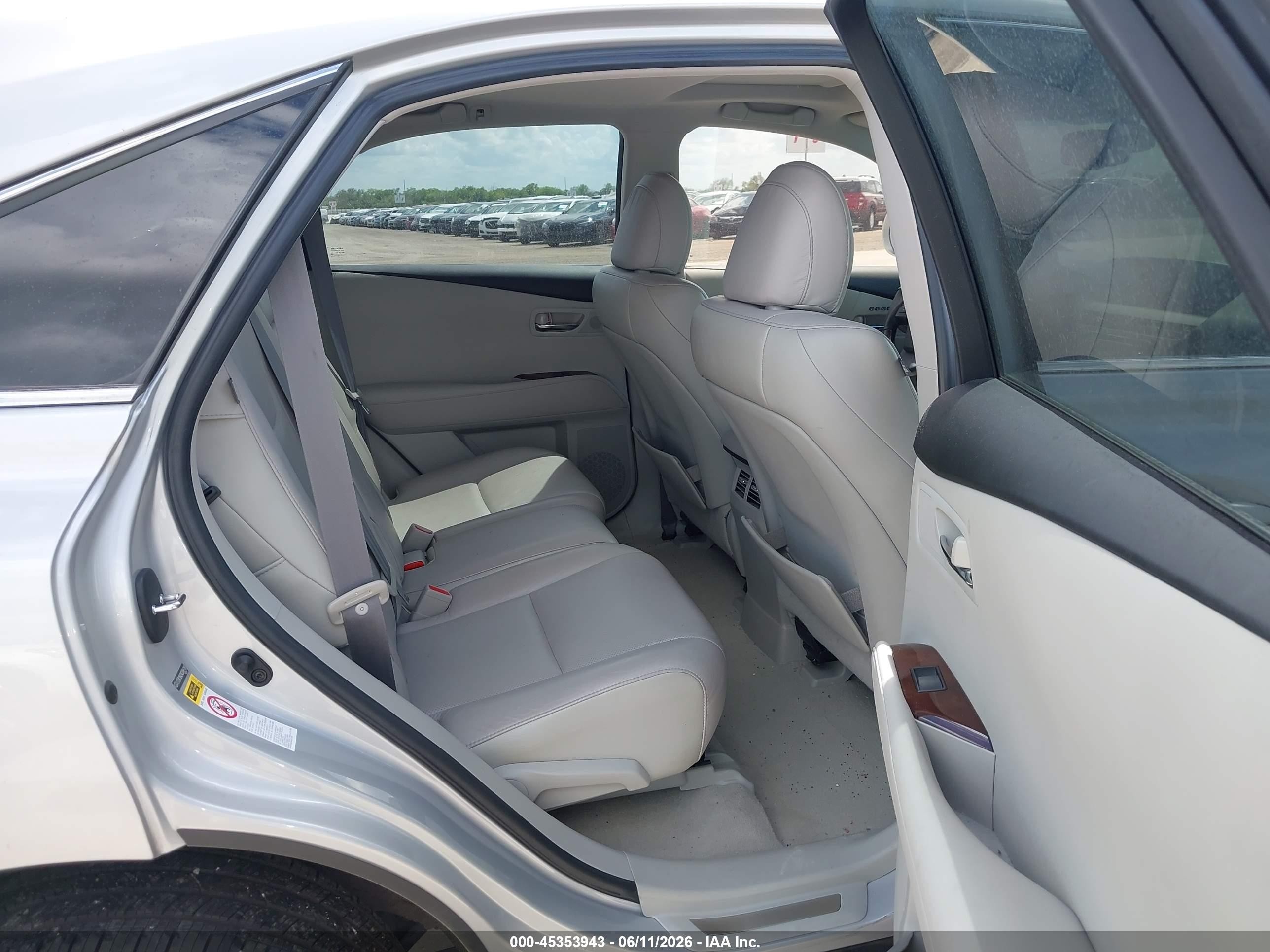 2010 Lexus Rx 350   Silver vin: 2T2ZK1BA2AC004518