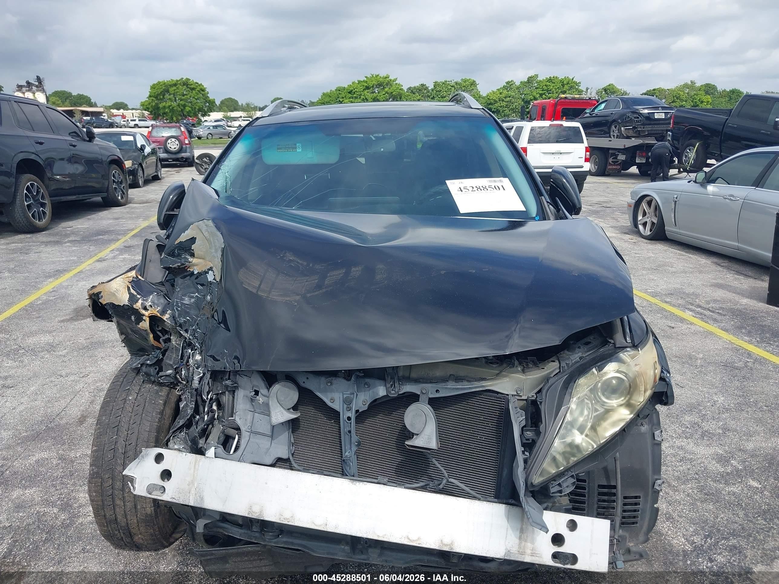 2010 Lexus Rx 350   Черный vin: 2T2ZK1BA2AC007404
