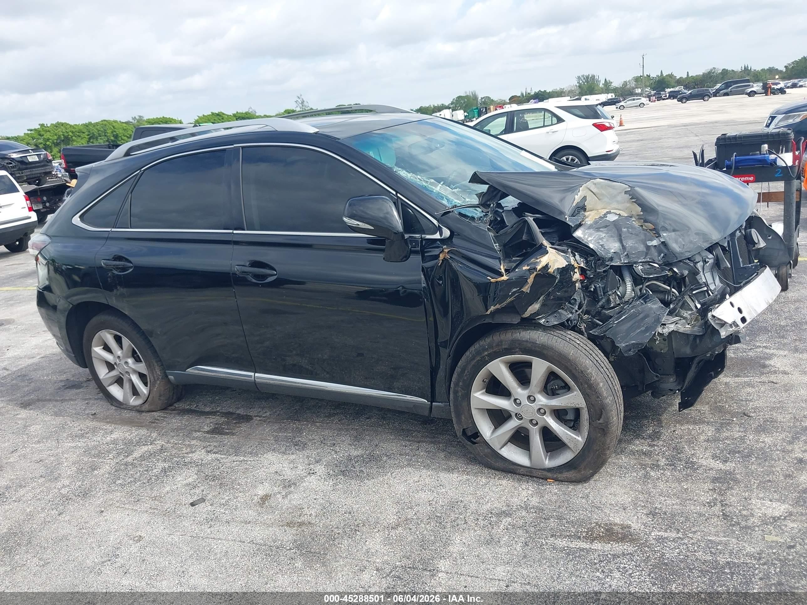 2010 Lexus Rx 350   Черный vin: 2T2ZK1BA2AC007404