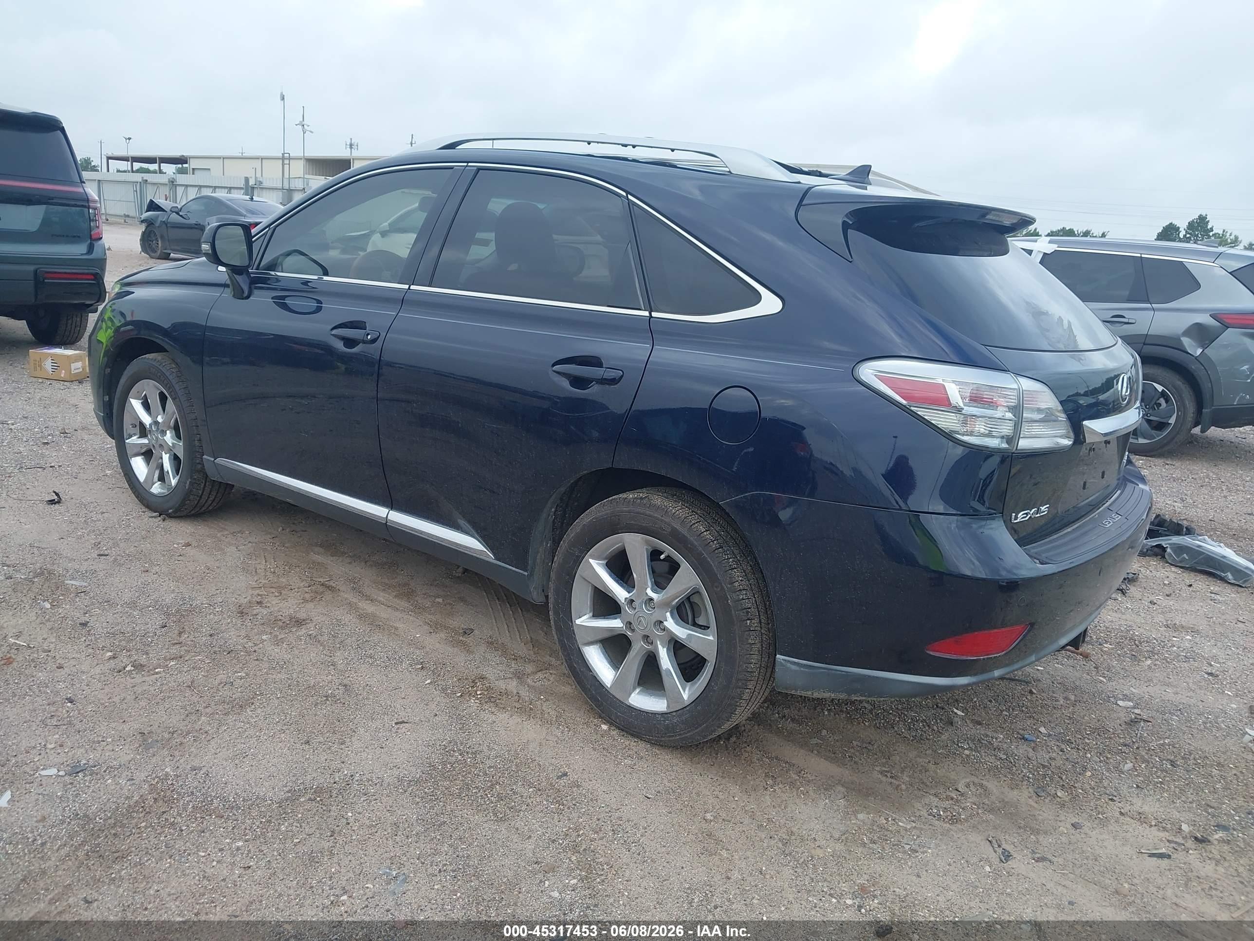 2010 Lexus Rx 350 Dark Blue vin: 2T2ZK1BA2AC018810