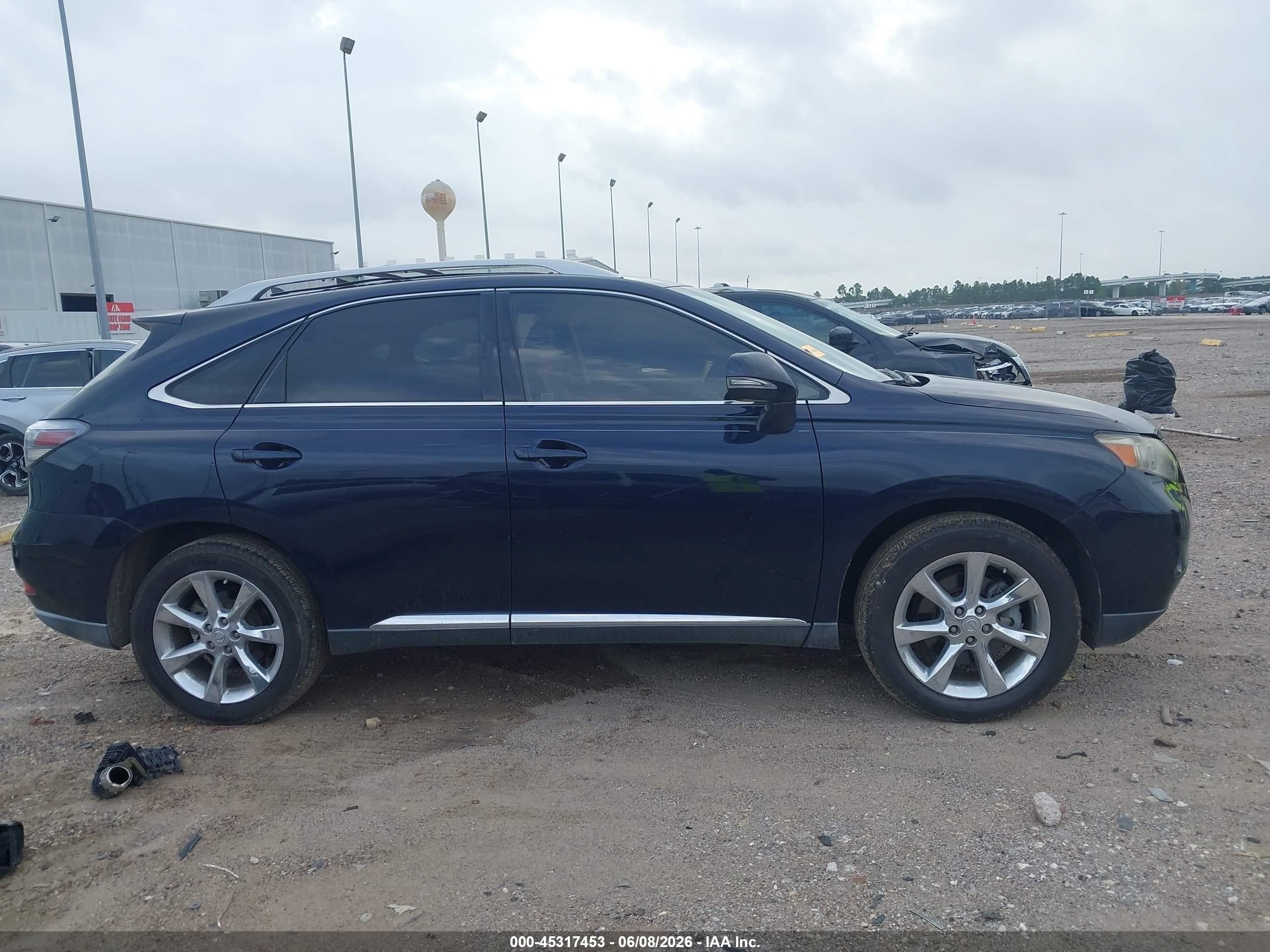 2010 Lexus Rx 350 Dark Blue vin: 2T2ZK1BA2AC018810