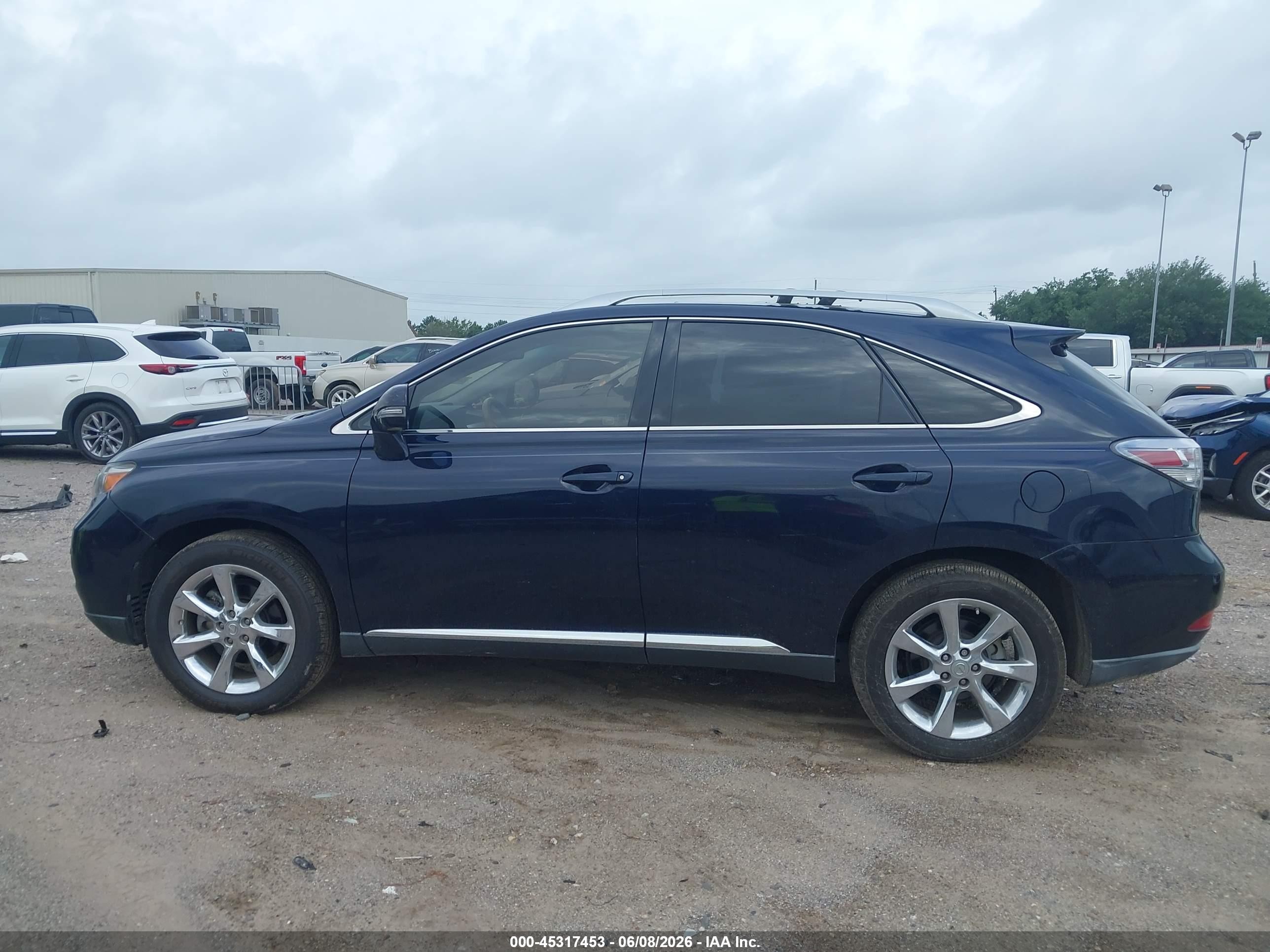2010 Lexus Rx 350 Dark Blue vin: 2T2ZK1BA2AC018810
