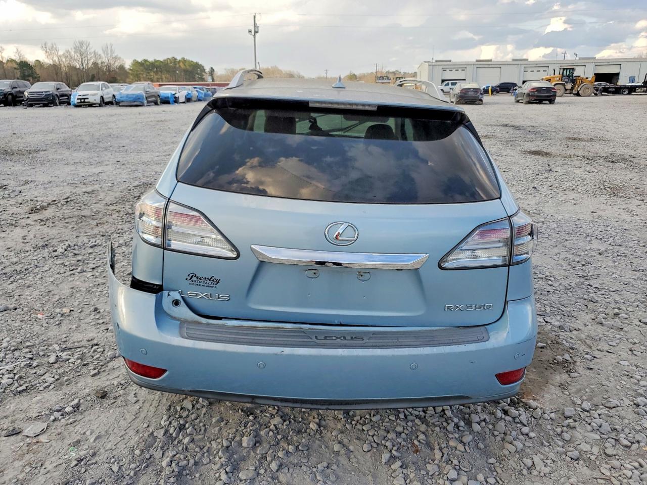 2010 Lexus Rx 350 Base Blue vin: 2T2ZK1BA2AC020377