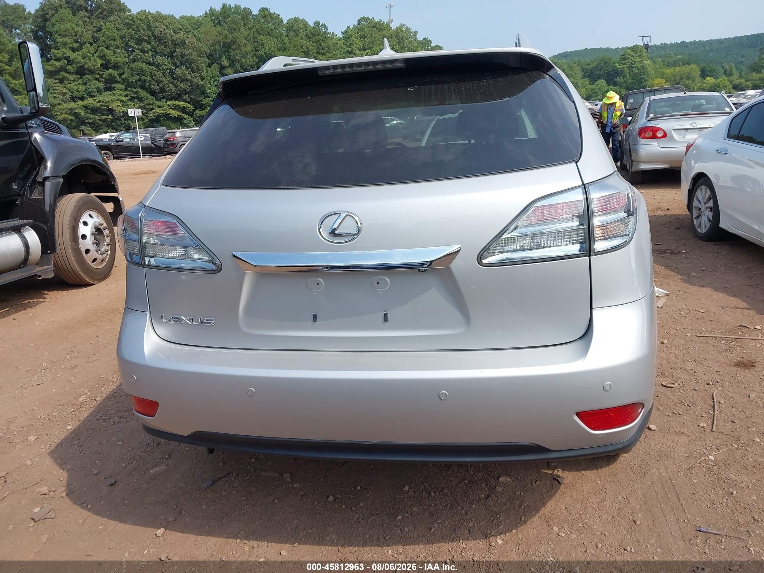 2010 Lexus Rx 350   Silver vin: 2T2ZK1BA2AC021450