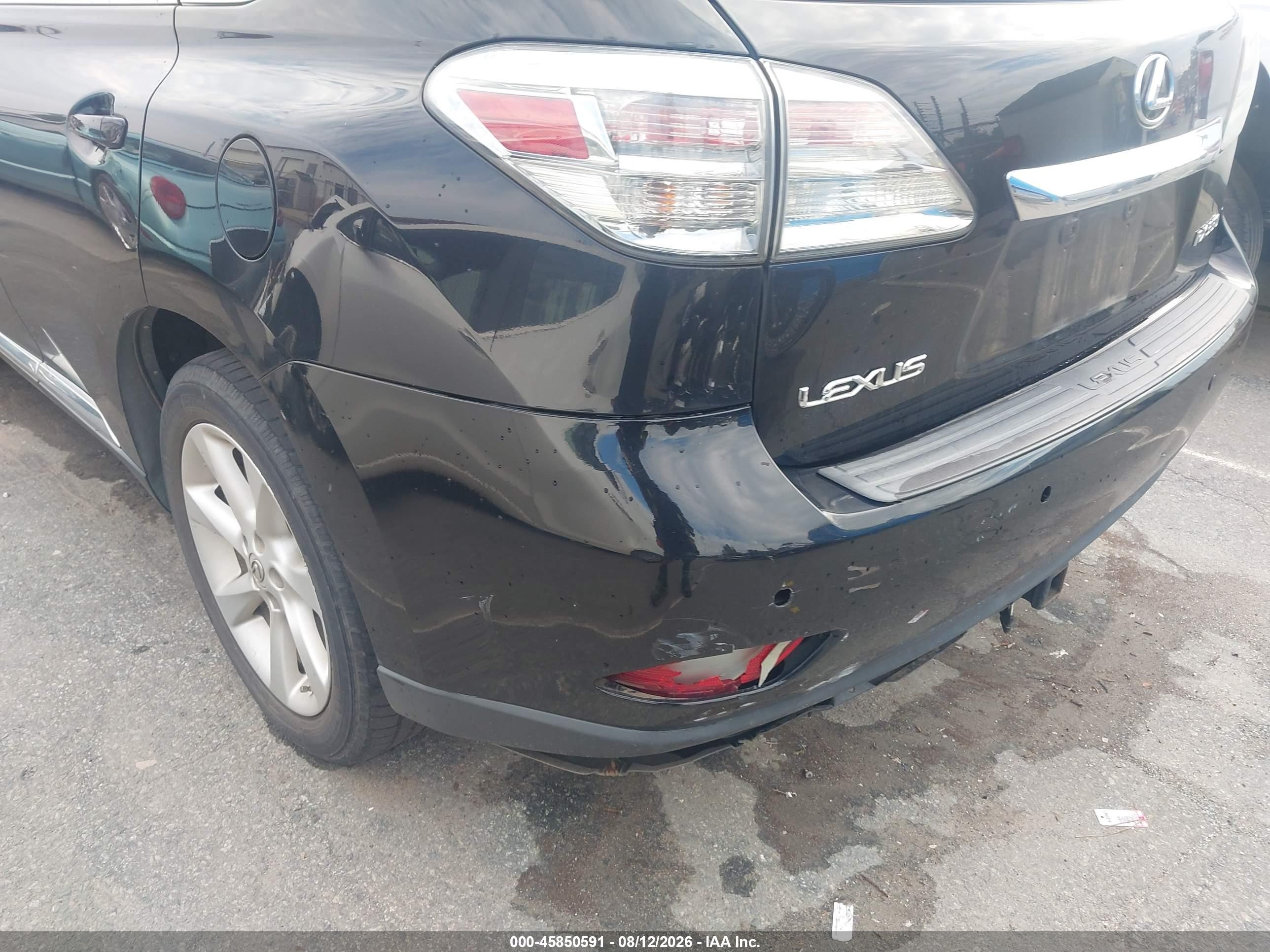 2010 Lexus Rx 350   Black vin: 2T2ZK1BA2AC025188