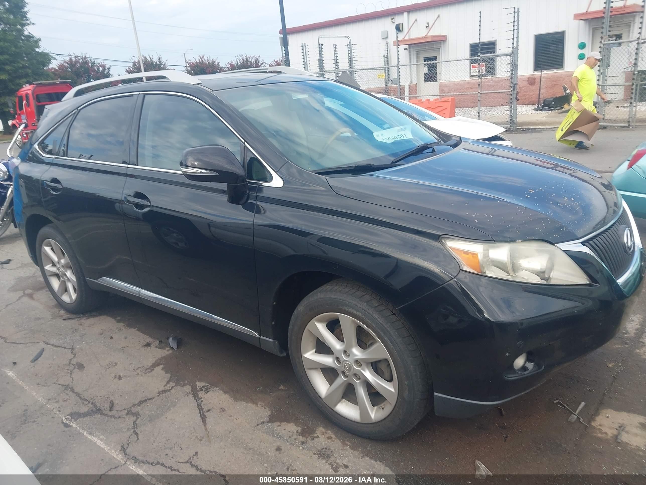 2010 Lexus Rx 350   Black vin: 2T2ZK1BA2AC025188