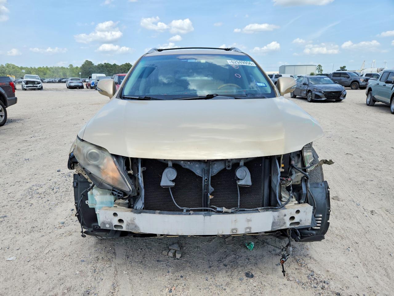 2010 Lexus Rx 350 Gold vin: 2T2ZK1BA2AC025918