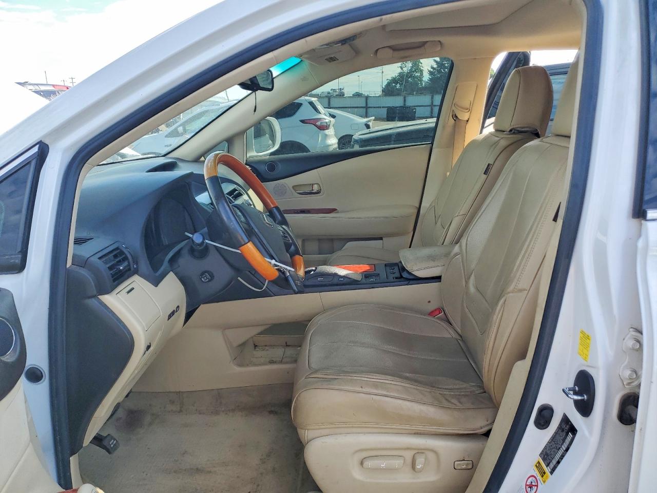 2010 Lexus Rx 350 White vin: 2T2ZK1BA2AC026860