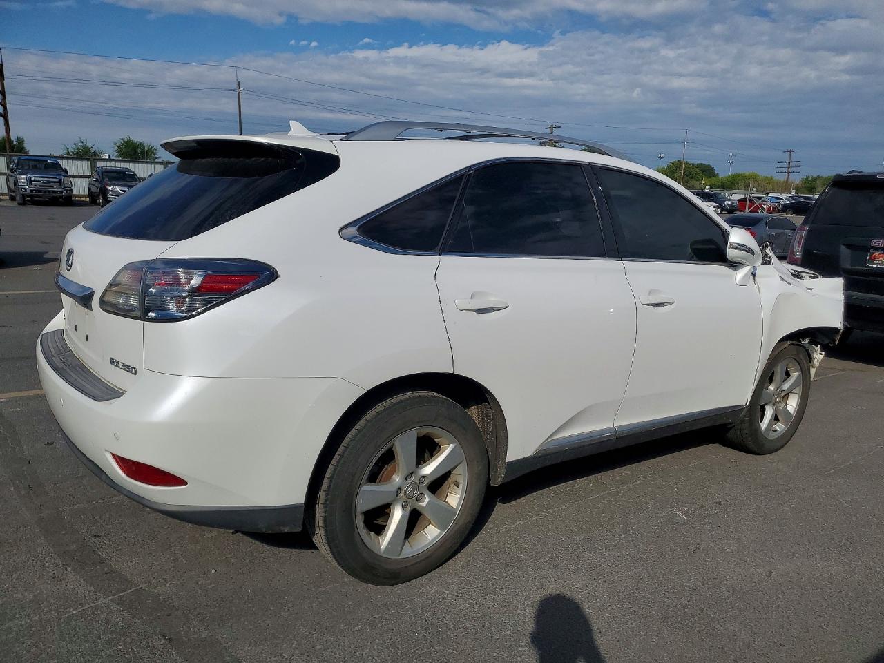 2010 Lexus Rx 350 White vin: 2T2ZK1BA2AC026860