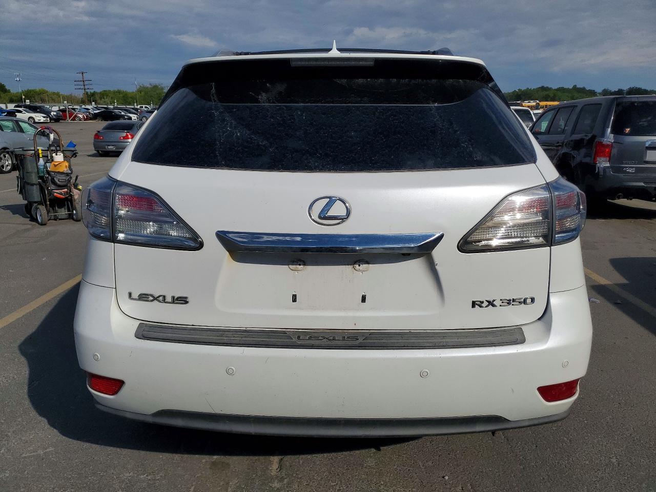 2010 Lexus Rx 350 White vin: 2T2ZK1BA2AC026860