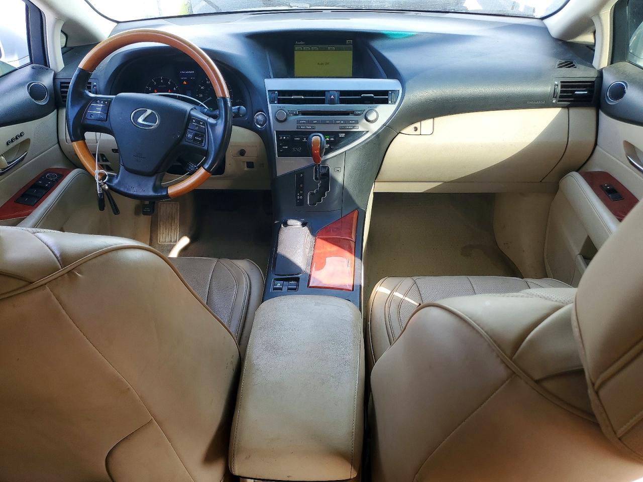 2010 Lexus Rx 350 White vin: 2T2ZK1BA2AC026860