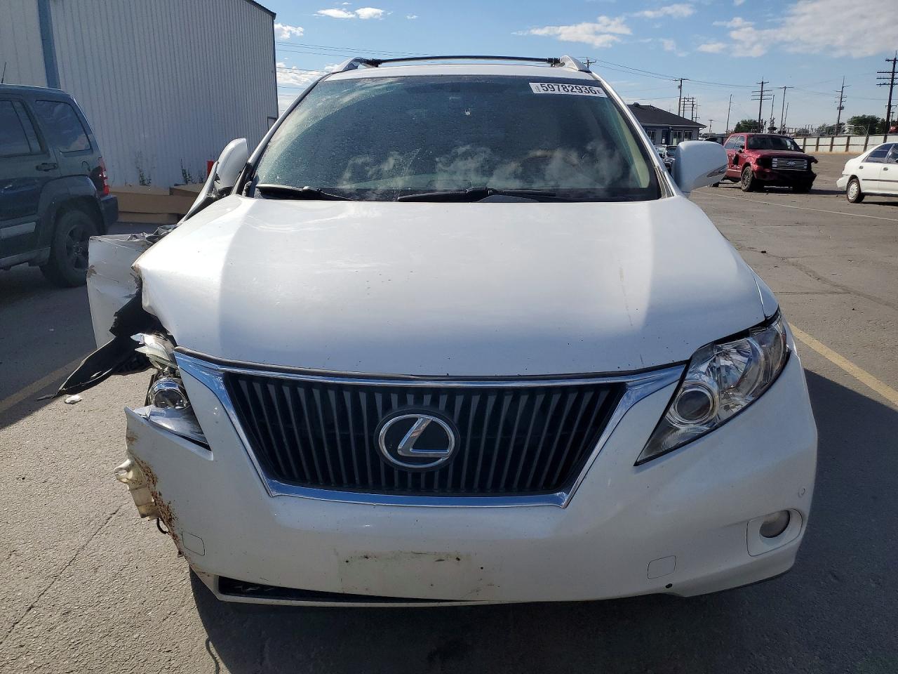 2010 Lexus Rx 350 White vin: 2T2ZK1BA2AC026860