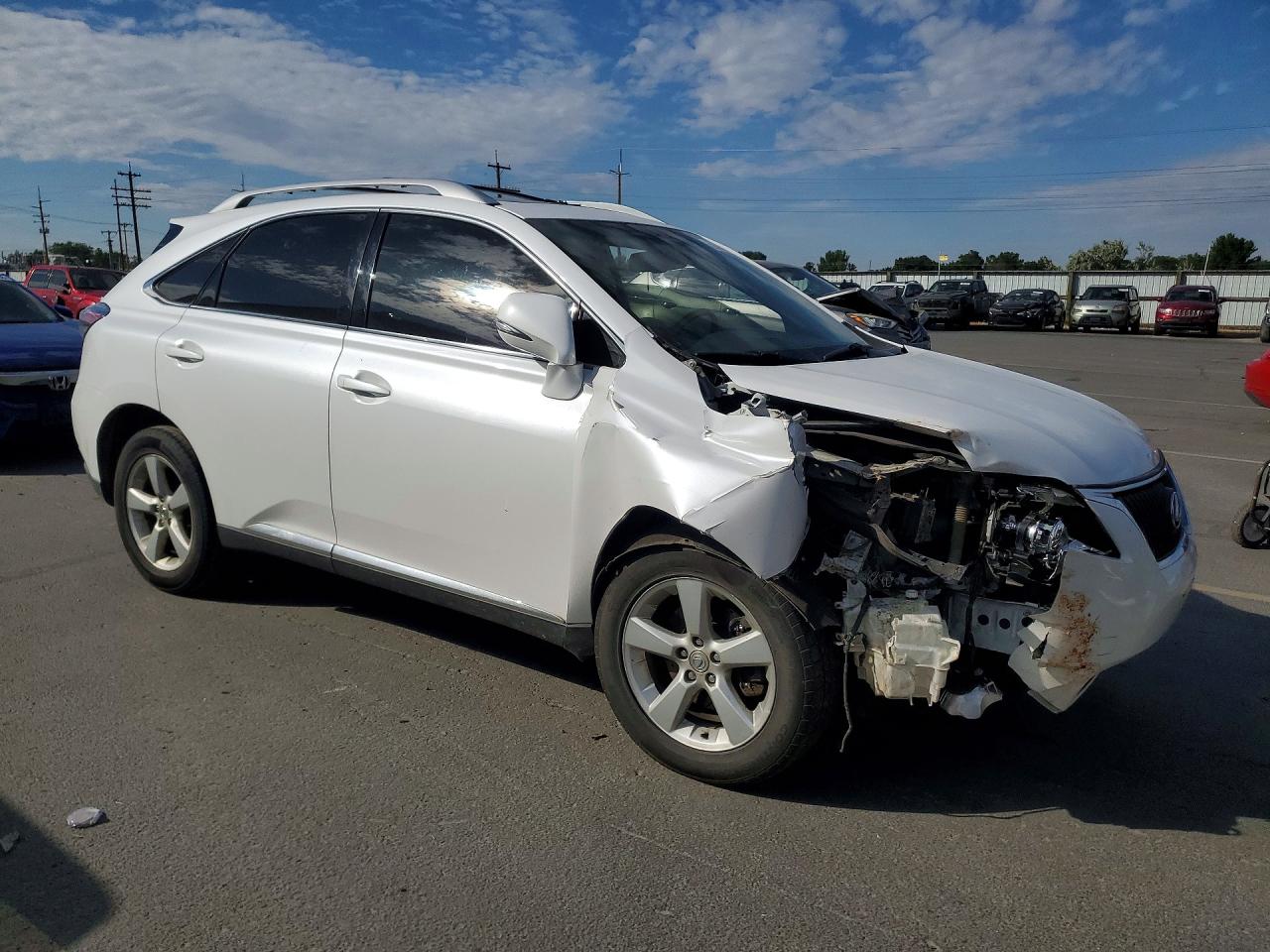2010 Lexus Rx 350 White vin: 2T2ZK1BA2AC026860