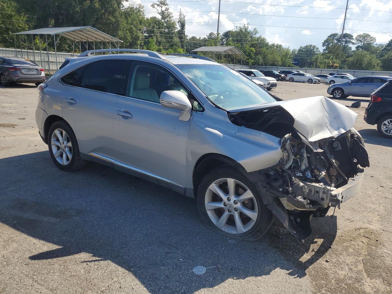 2010 Lexus Rx 350 Silver vin: 2T2ZK1BA2AC031511