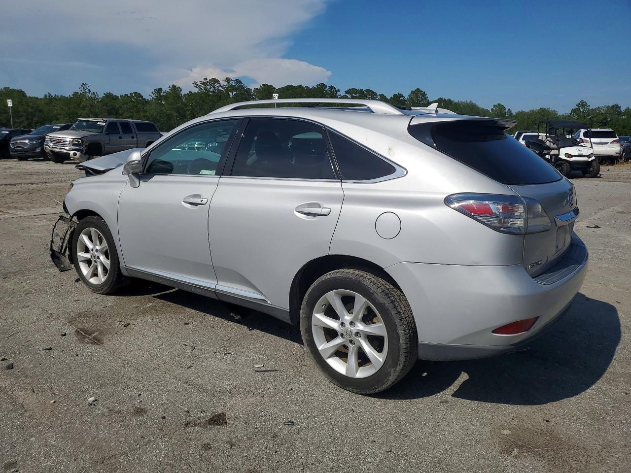 2010 Lexus Rx 350 Silver vin: 2T2ZK1BA2AC031511