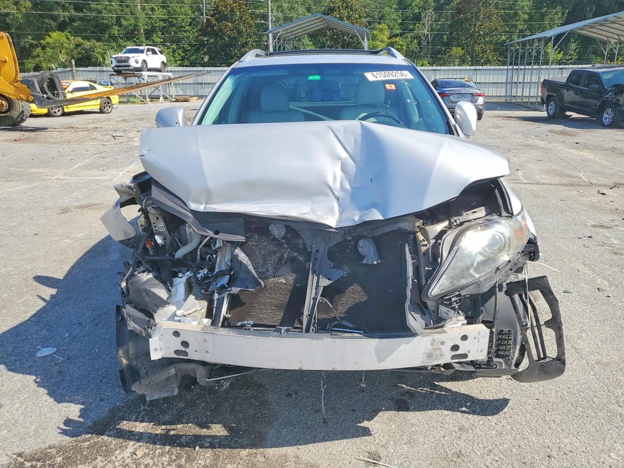 2010 Lexus Rx 350 Silver vin: 2T2ZK1BA2AC031511