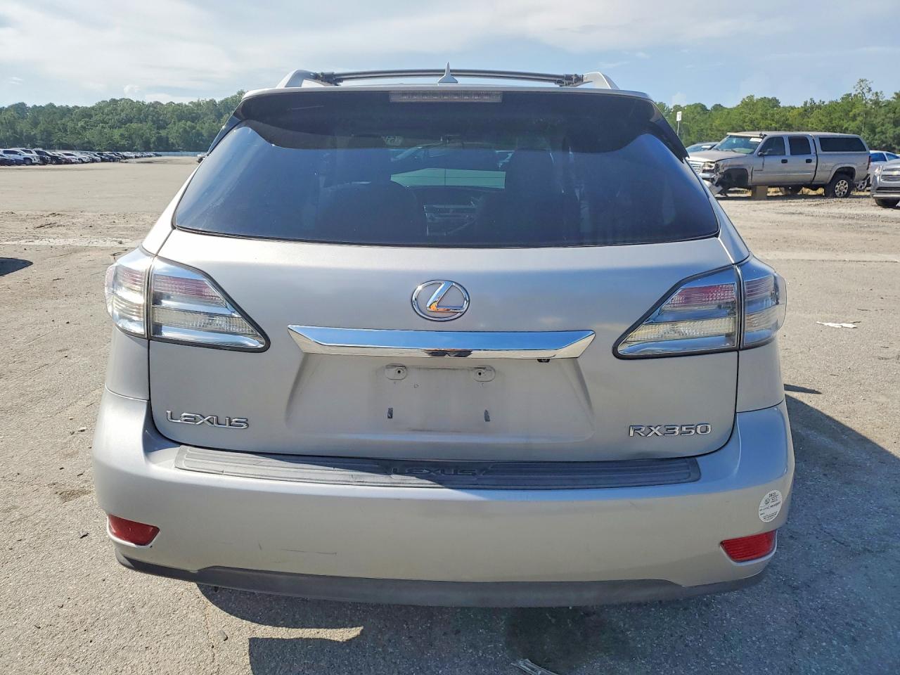 2010 Lexus Rx 350 Silver vin: 2T2ZK1BA2AC031511