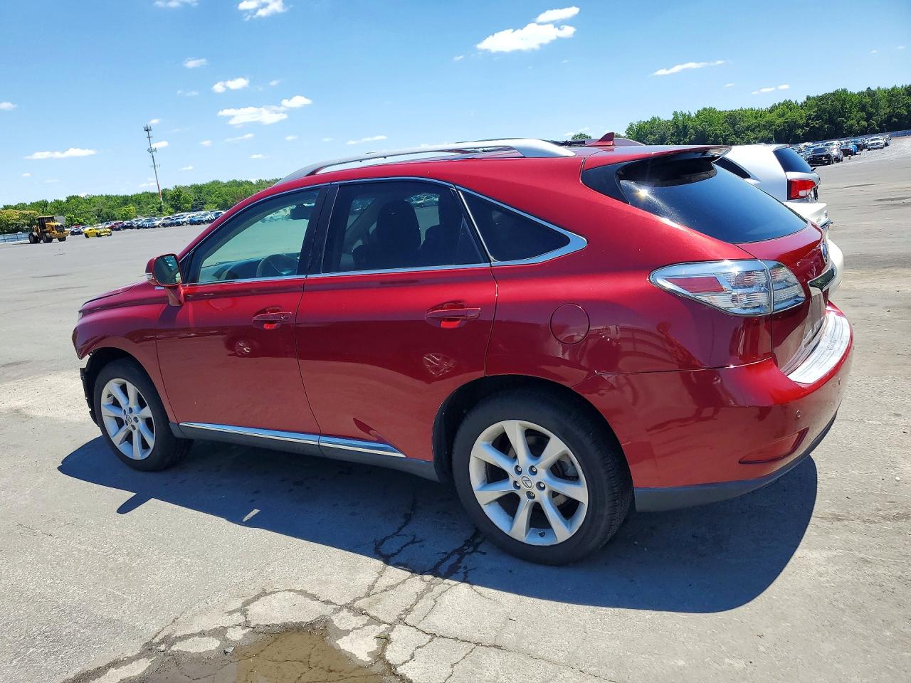2010 Lexus Rx 350 Red vin: 2T2ZK1BA2AC031542