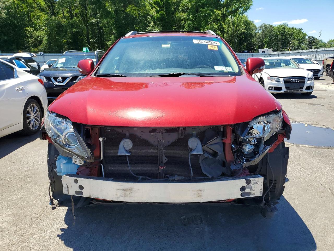 2010 Lexus Rx 350 Red vin: 2T2ZK1BA2AC031542