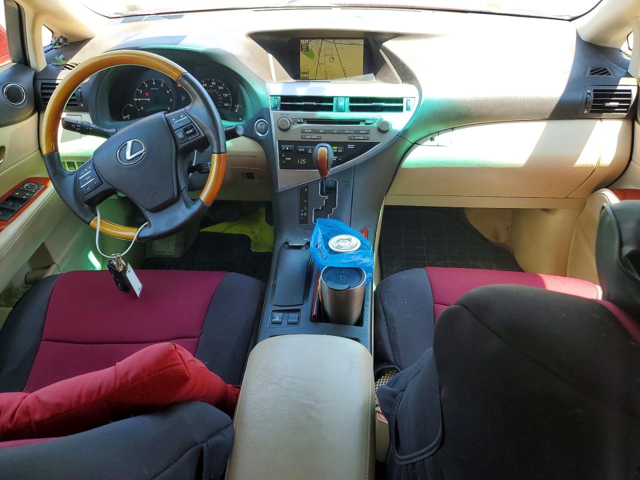 2010 Lexus Rx 350 Red vin: 2T2ZK1BA2AC031542