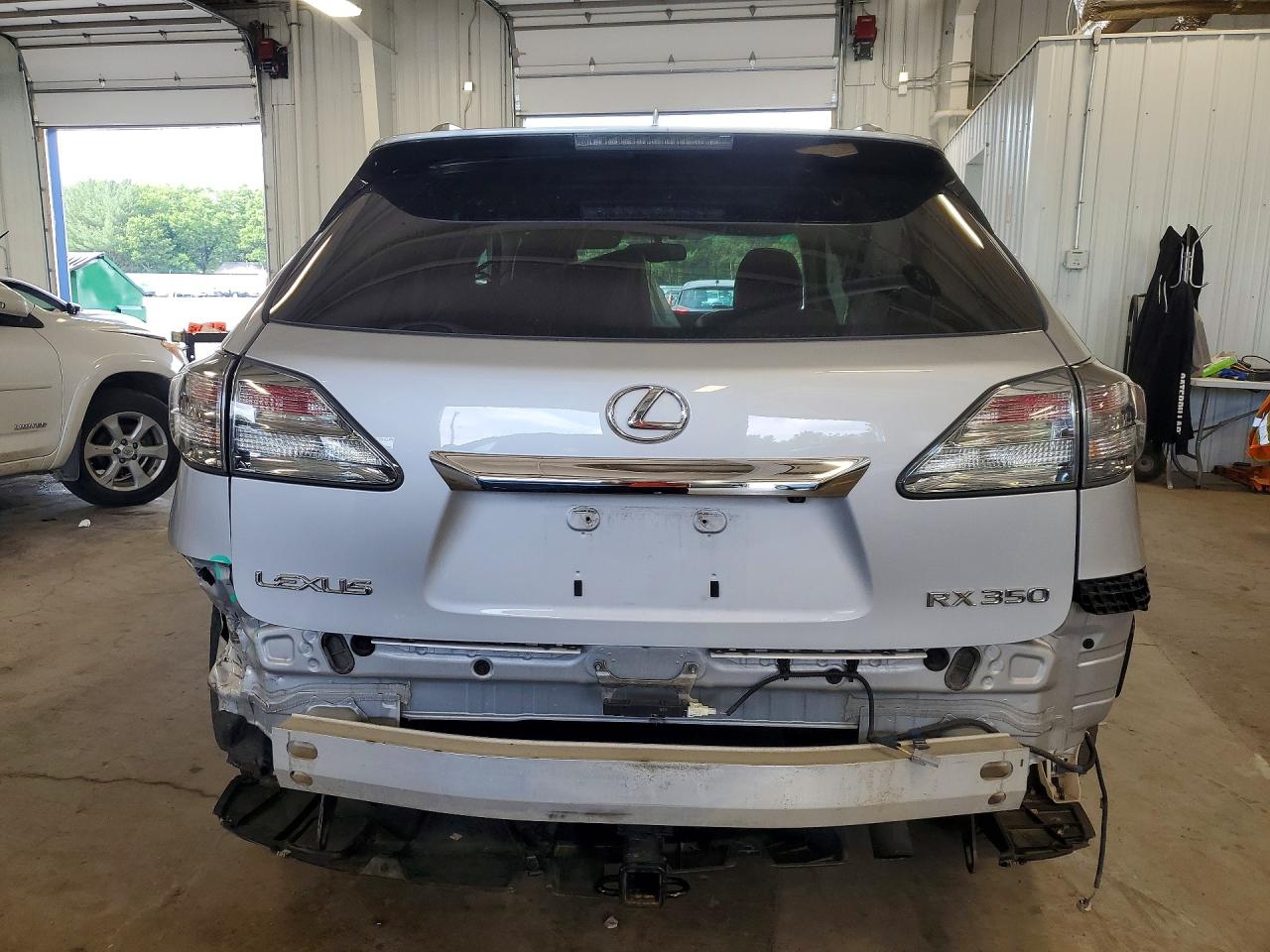 2010 Lexus Rx 350 Silver vin: 2T2ZK1BA2AC031895
