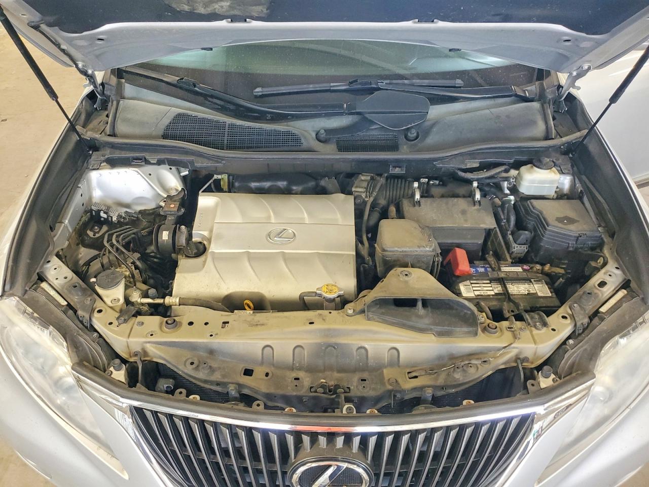 2010 Lexus Rx 350 Silver vin: 2T2ZK1BA2AC031895