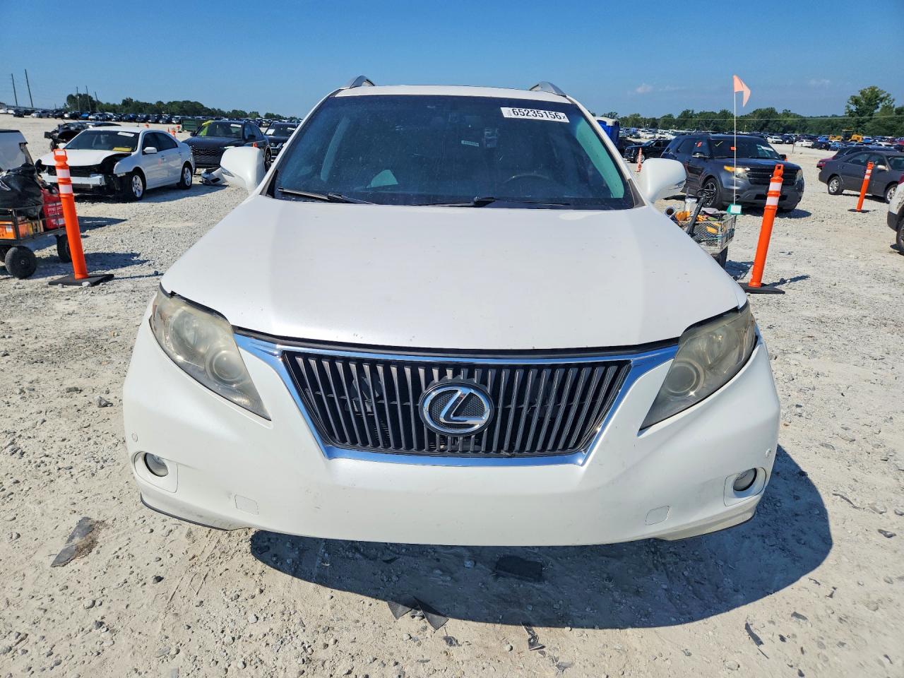 2010 Lexus Rx 350 Белый vin: 2T2ZK1BA2AC033369