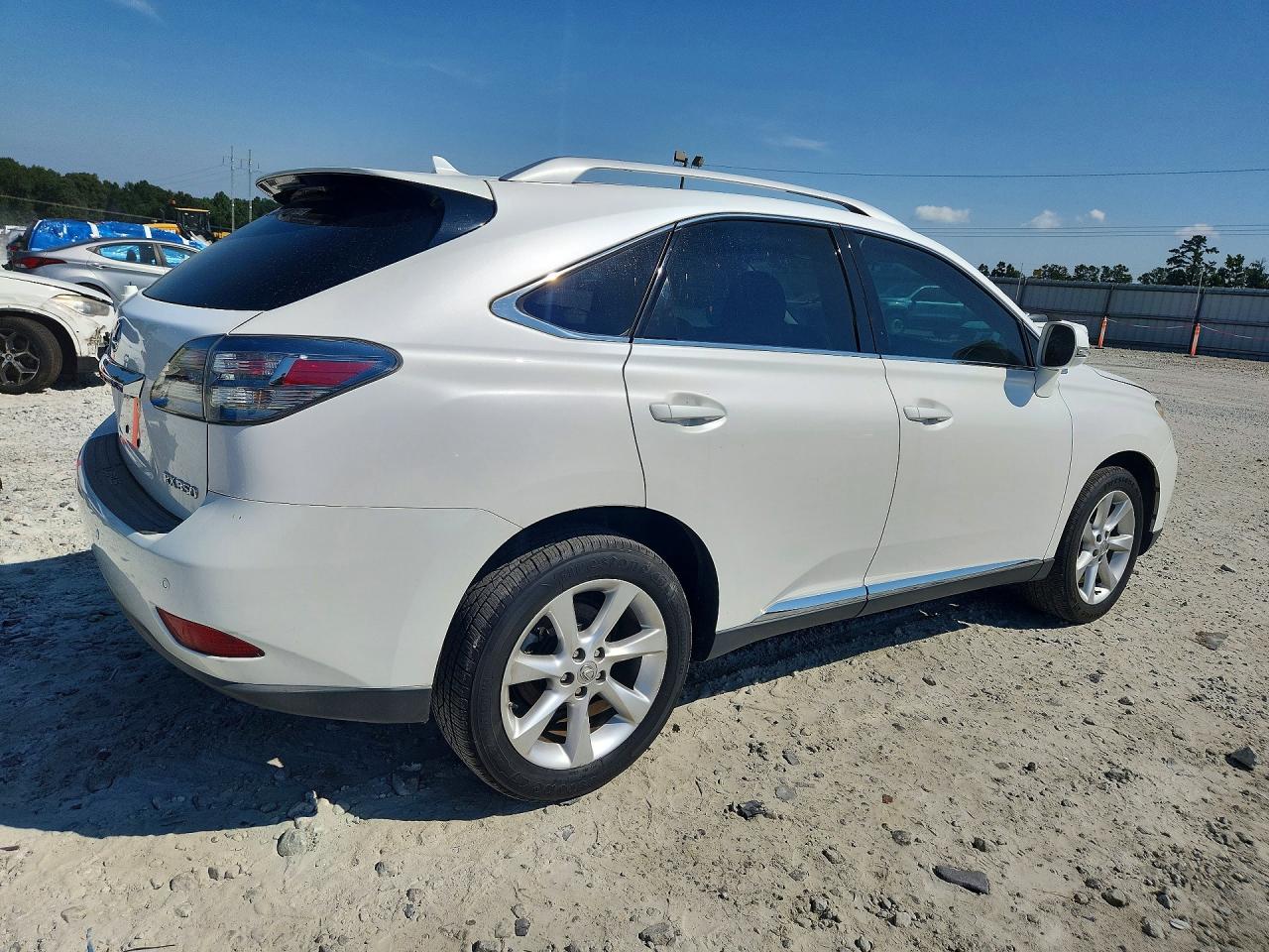 2010 Lexus Rx 350 Белый vin: 2T2ZK1BA2AC033369