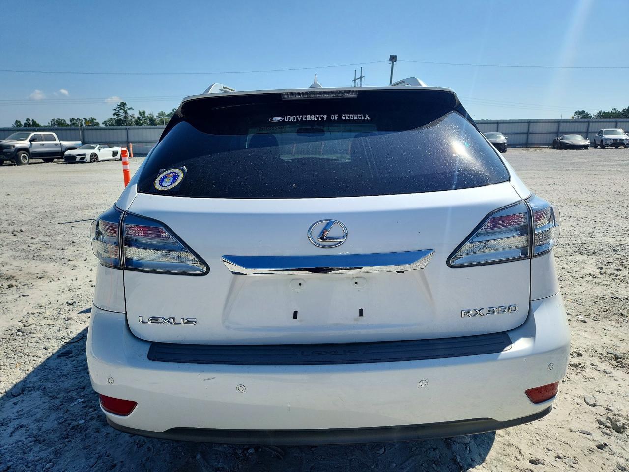 2010 Lexus Rx 350 Белый vin: 2T2ZK1BA2AC033369
