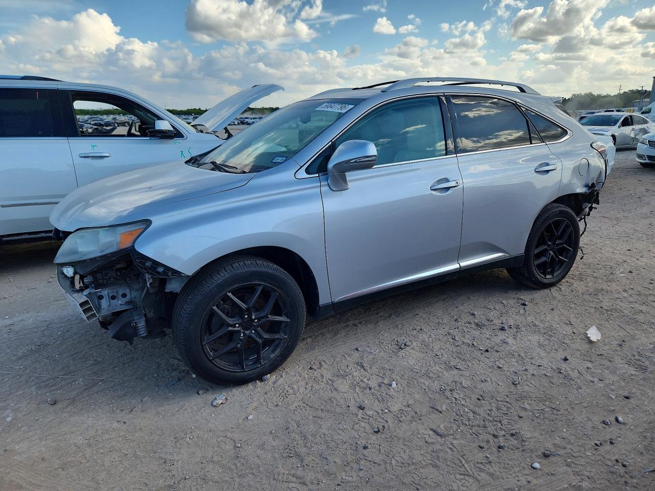 2010 Lexus Rx 350 Silver vin: 2T2ZK1BA2AC040189