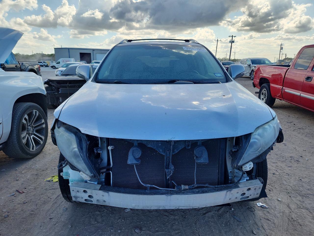 2010 Lexus Rx 350 Silver vin: 2T2ZK1BA2AC040189