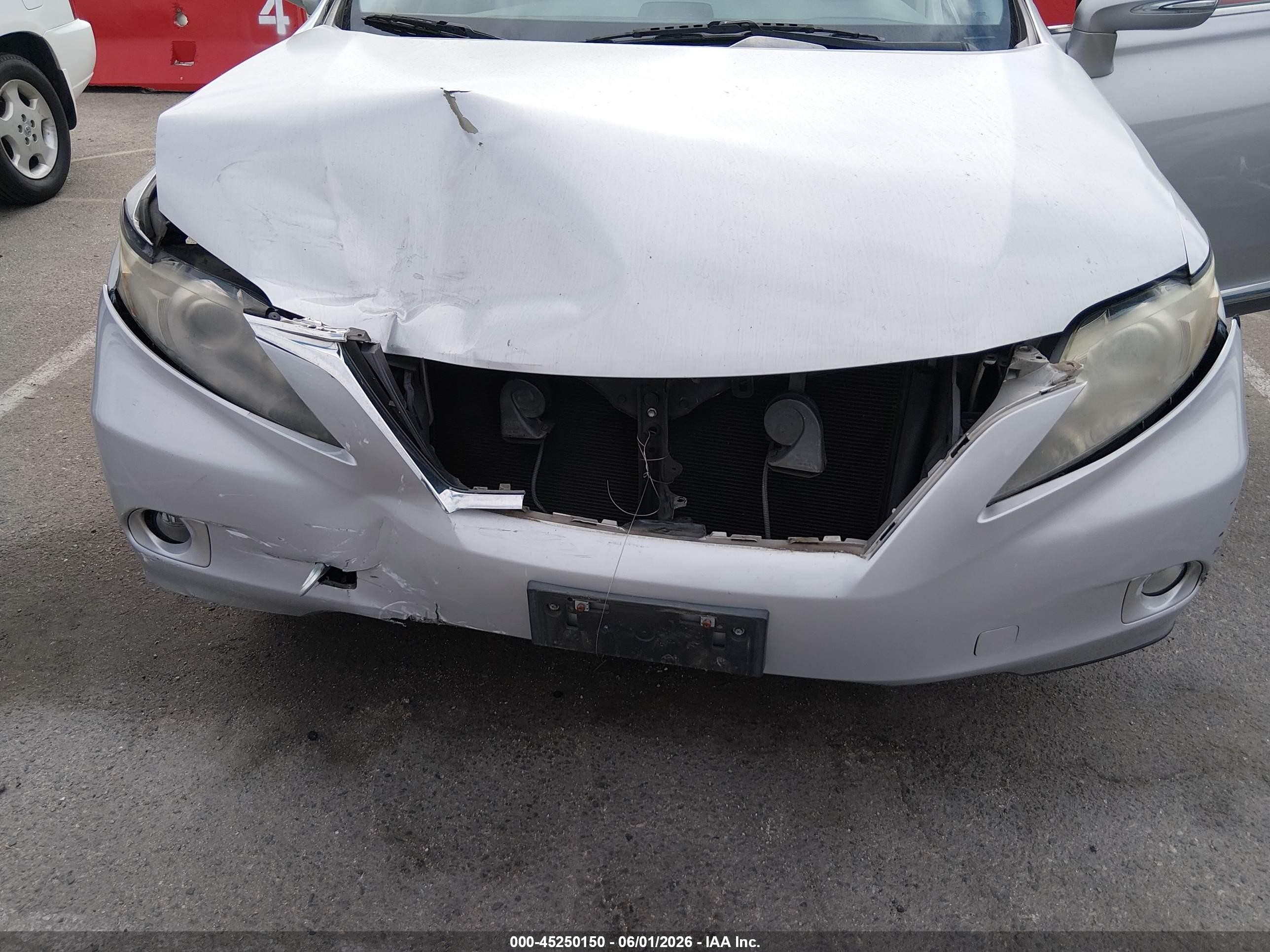2010 Lexus Rx 350 Silver vin: 2T2ZK1BA2AC040712