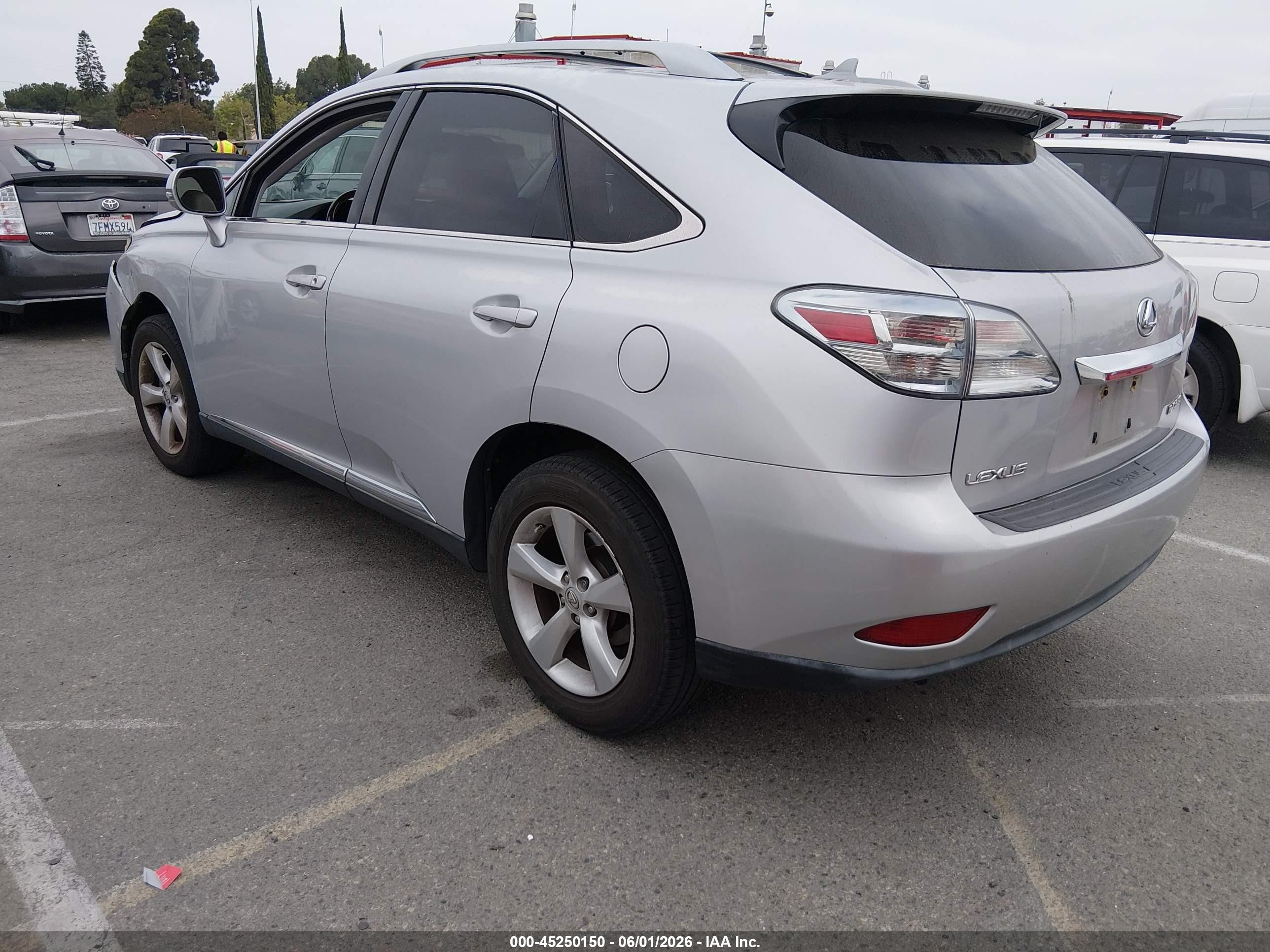 2010 Lexus Rx 350 Silver vin: 2T2ZK1BA2AC040712