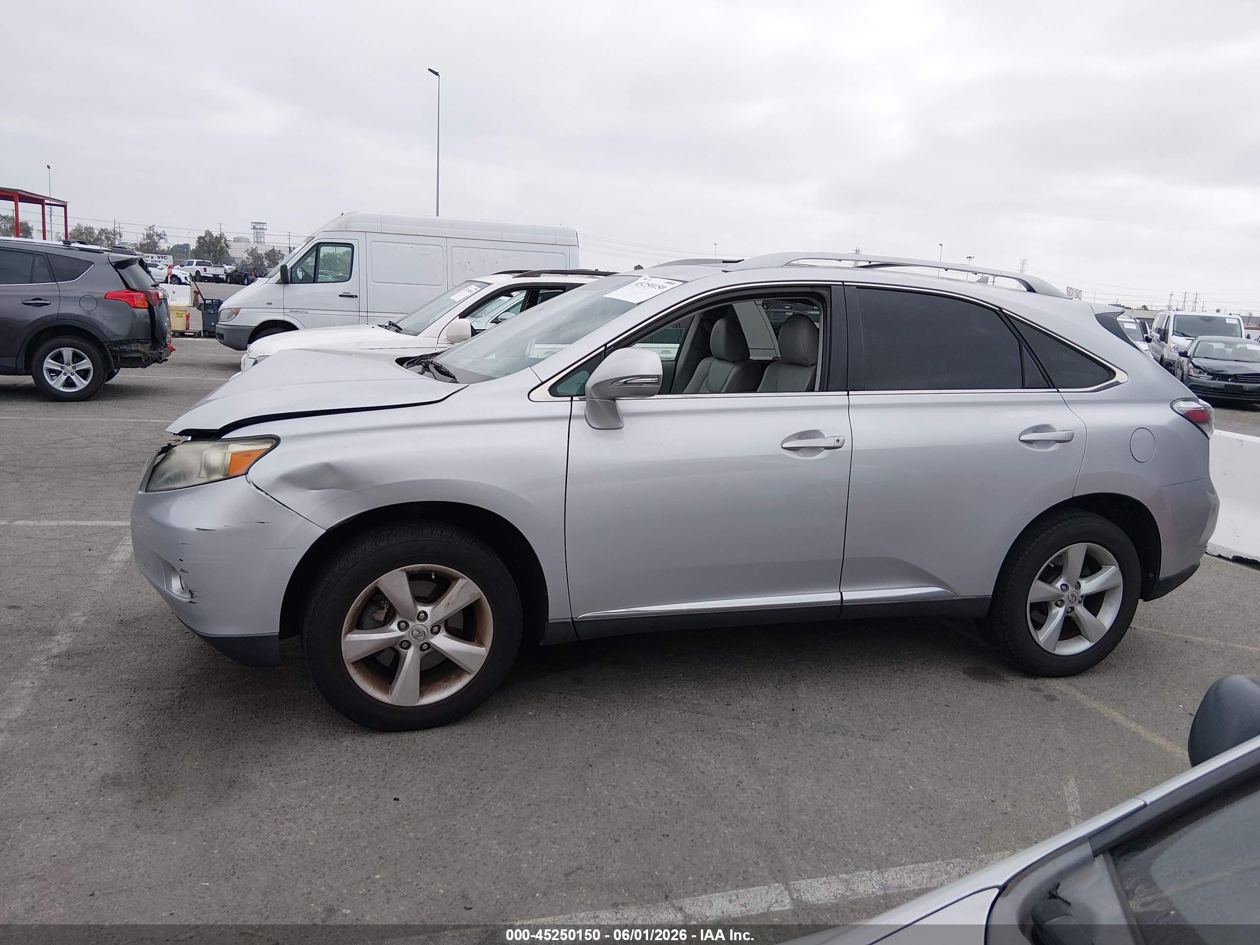2010 Lexus Rx 350 Silver vin: 2T2ZK1BA2AC040712