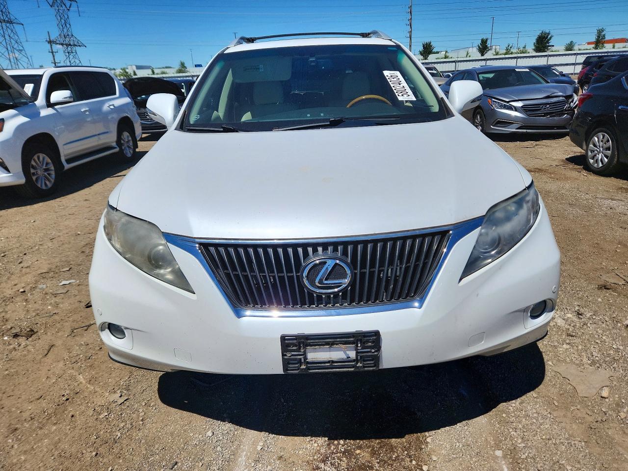 2011 Lexus Rx 350 White vin: 2T2ZK1BA2BC042770