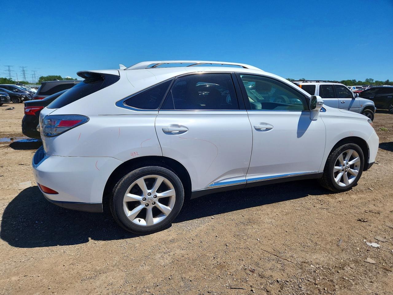 2011 Lexus Rx 350 White vin: 2T2ZK1BA2BC042770