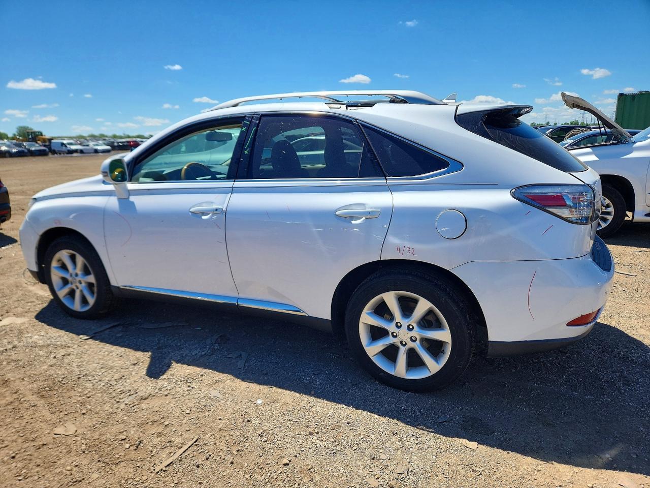 2011 Lexus Rx 350 White vin: 2T2ZK1BA2BC042770