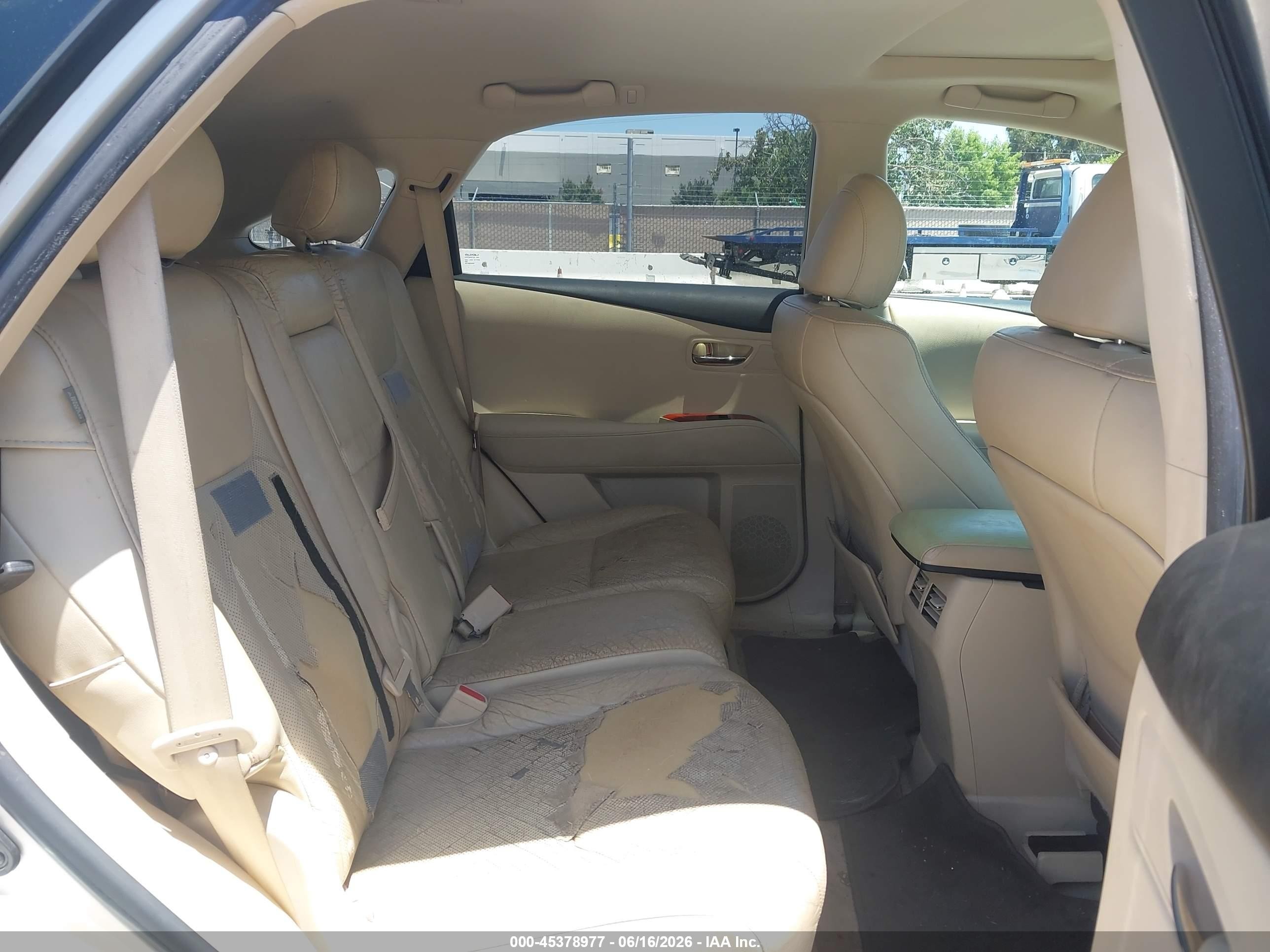 2011 Lexus Rx 350 Gold vin: 2T2ZK1BA2BC043885