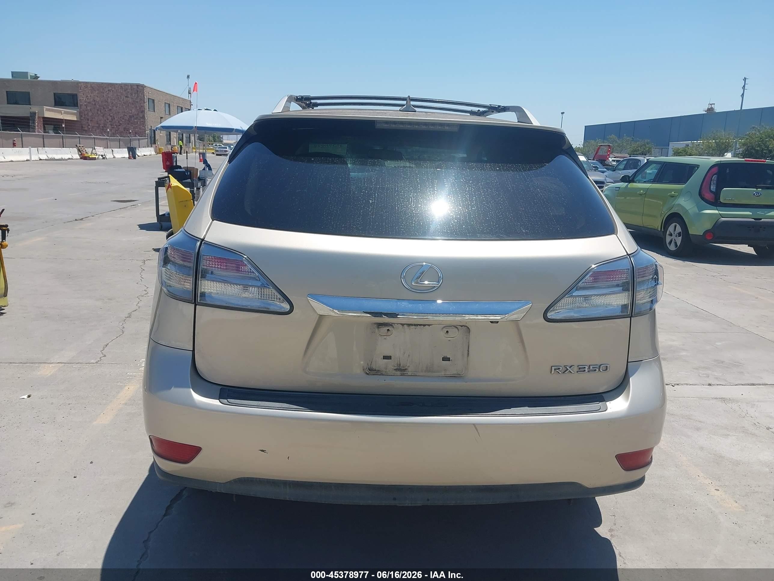 2011 Lexus Rx 350 Gold vin: 2T2ZK1BA2BC043885