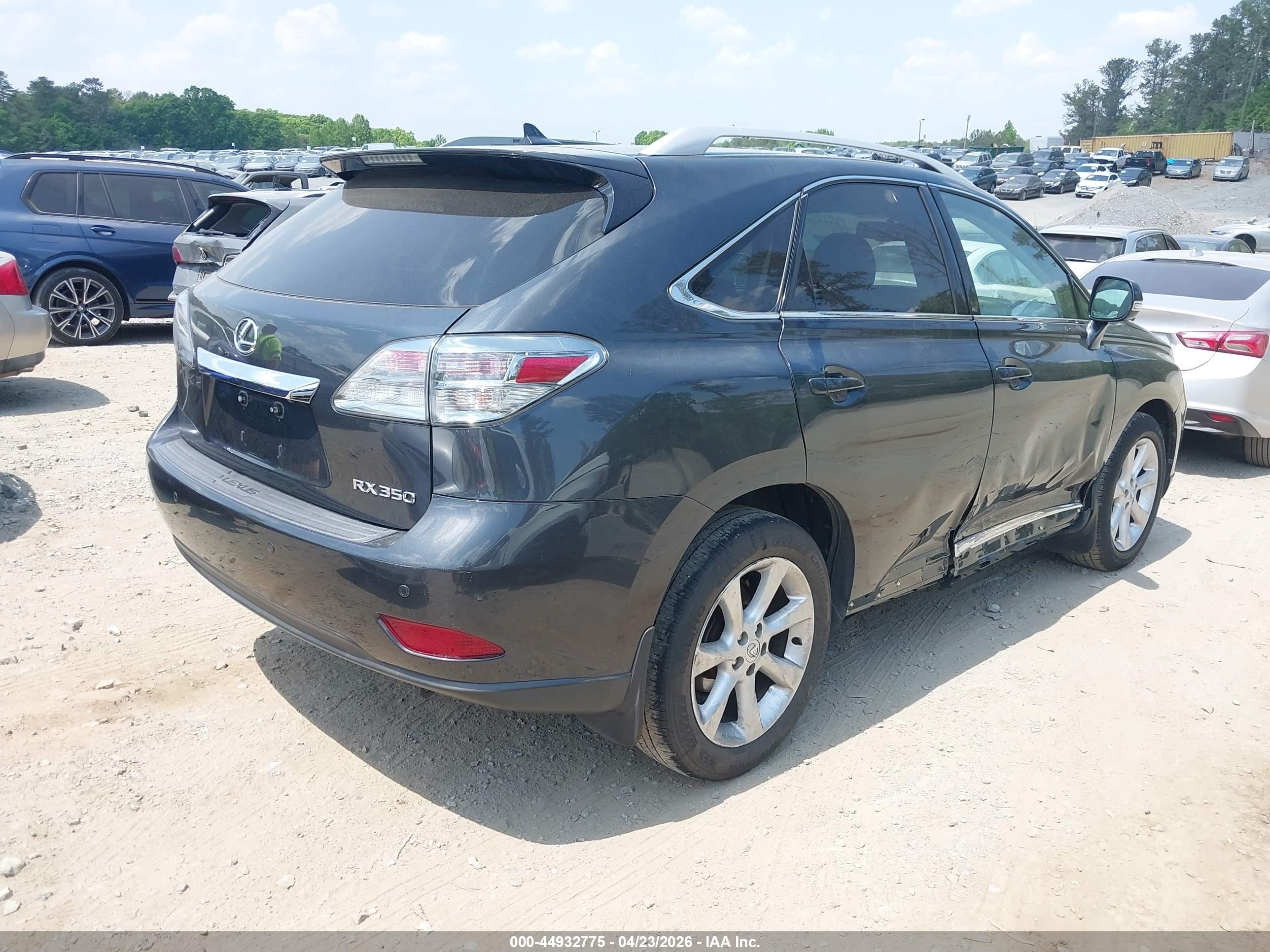 2011 Lexus Rx 350   Black vin: 2T2ZK1BA2BC048374