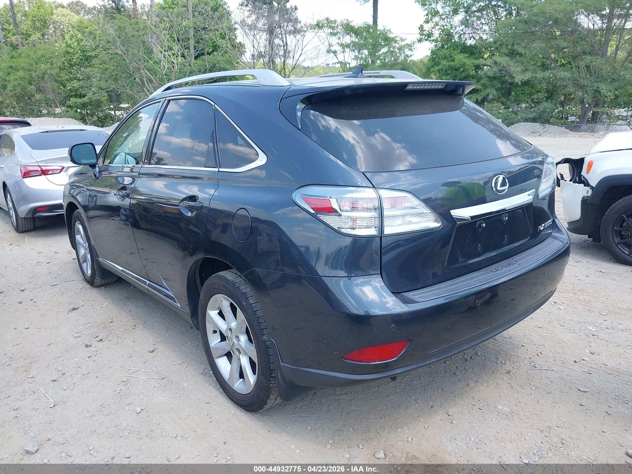 2011 Lexus Rx 350   Black vin: 2T2ZK1BA2BC048374