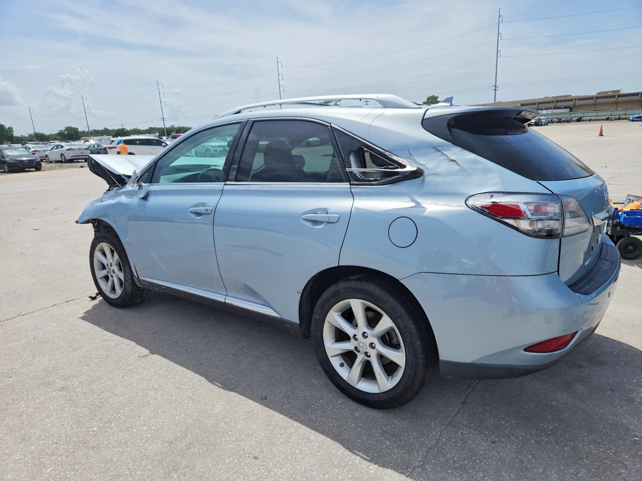 2011 Lexus Rx 350 Blue vin: 2T2ZK1BA2BC056183