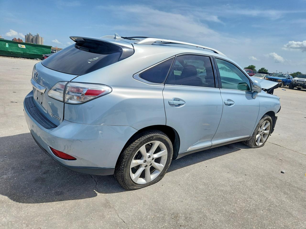 2011 Lexus Rx 350 Blue vin: 2T2ZK1BA2BC056183