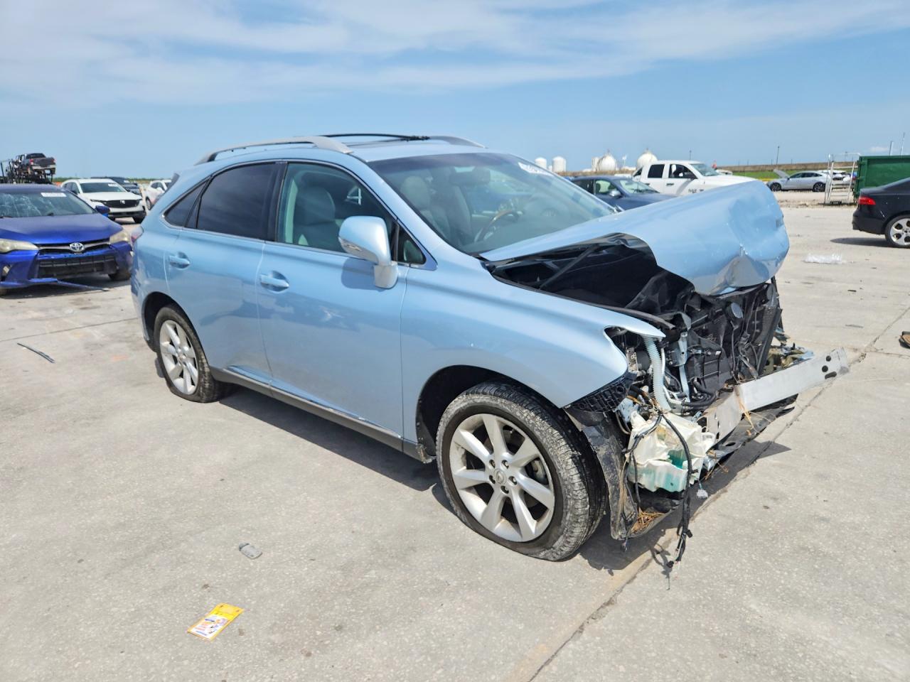 2011 Lexus Rx 350 Blue vin: 2T2ZK1BA2BC056183