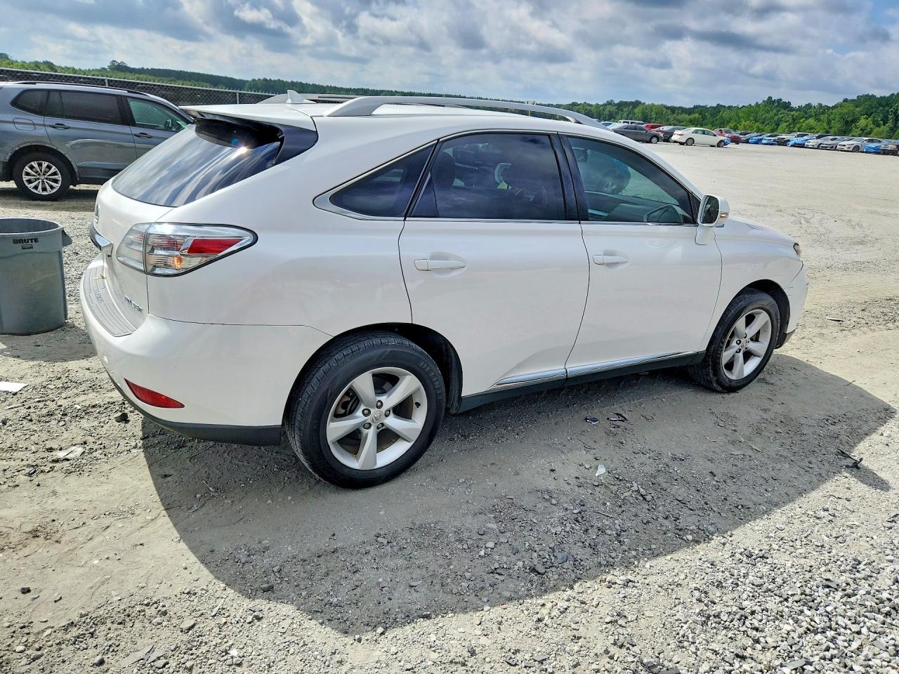 2012 Lexus Rx 350 White vin: 2T2ZK1BA2CC072689