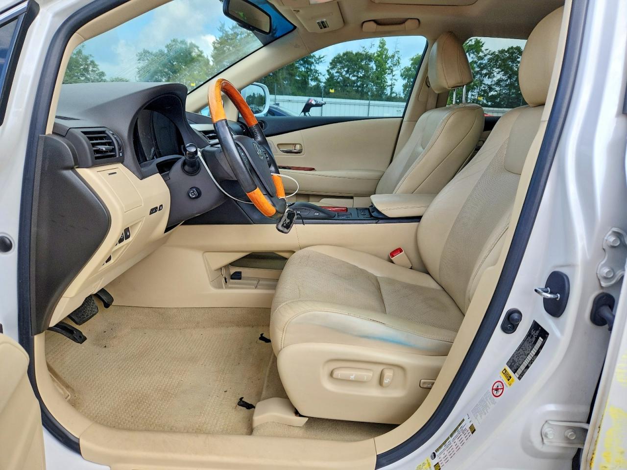 2012 Lexus Rx 350 White vin: 2T2ZK1BA2CC072689