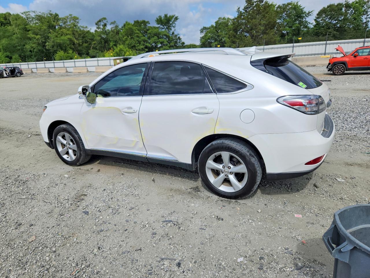 2012 Lexus Rx 350 White vin: 2T2ZK1BA2CC072689