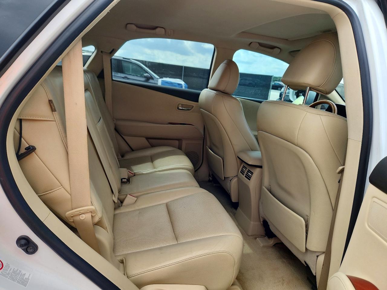 2012 Lexus Rx 350 White vin: 2T2ZK1BA2CC072689