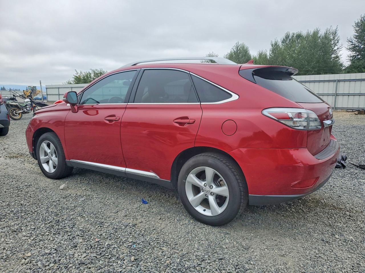 2012 Lexus Rx 350 Красный vin: 2T2ZK1BA2CC079559