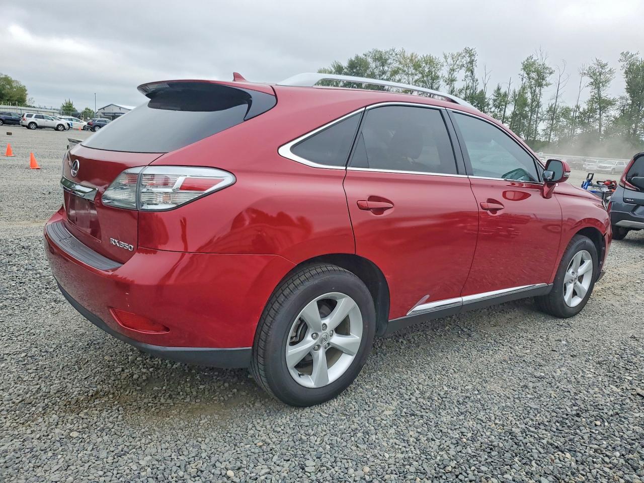 2012 Lexus Rx 350 Красный vin: 2T2ZK1BA2CC079559